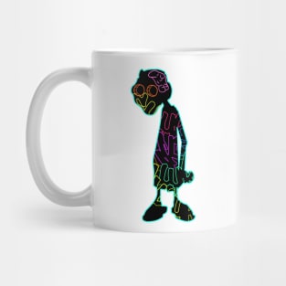 Dope Slluks man neon signage drawing Mug